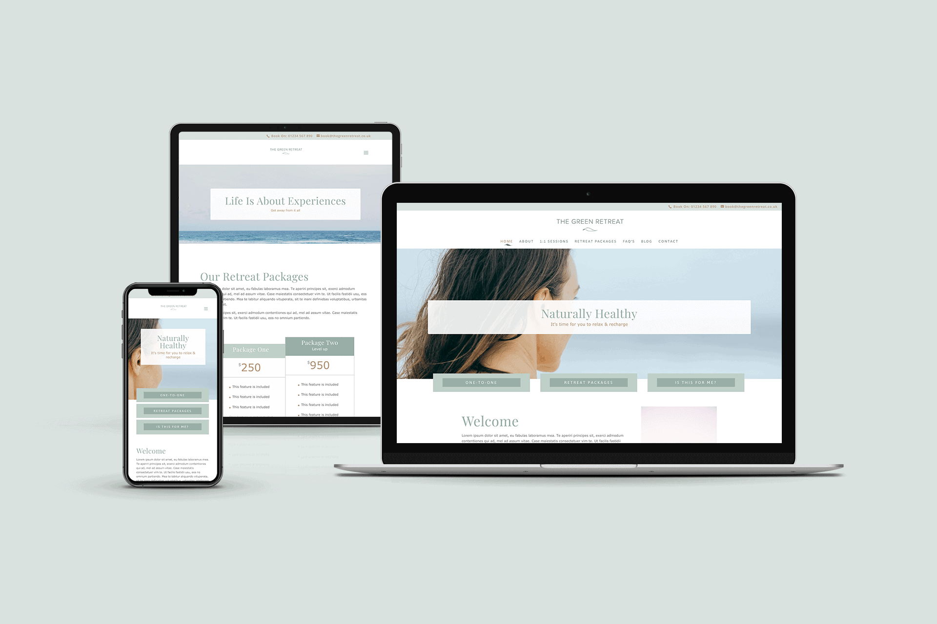 Wellness DIY website - wellness and natural health theme by sm web designs WordPress Divi child theme